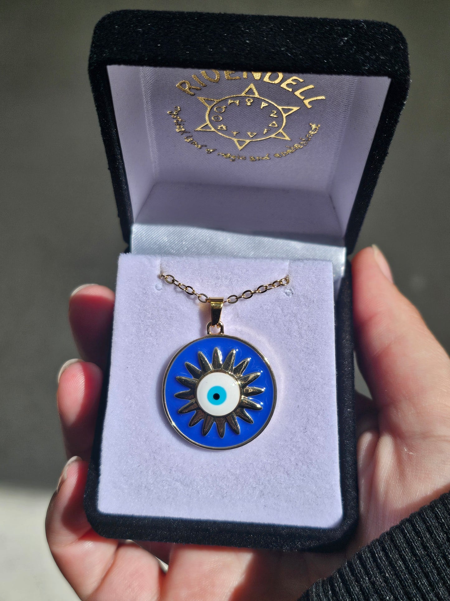 Evil Eye Pendant - Assorted Gold/Silver