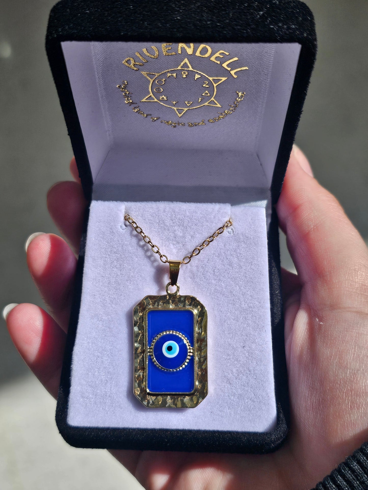 Evil Eye Pendant - Assorted Gold/Silver