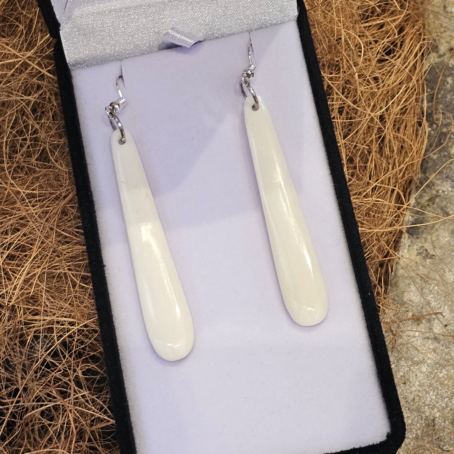 Bone Earrings Traditional