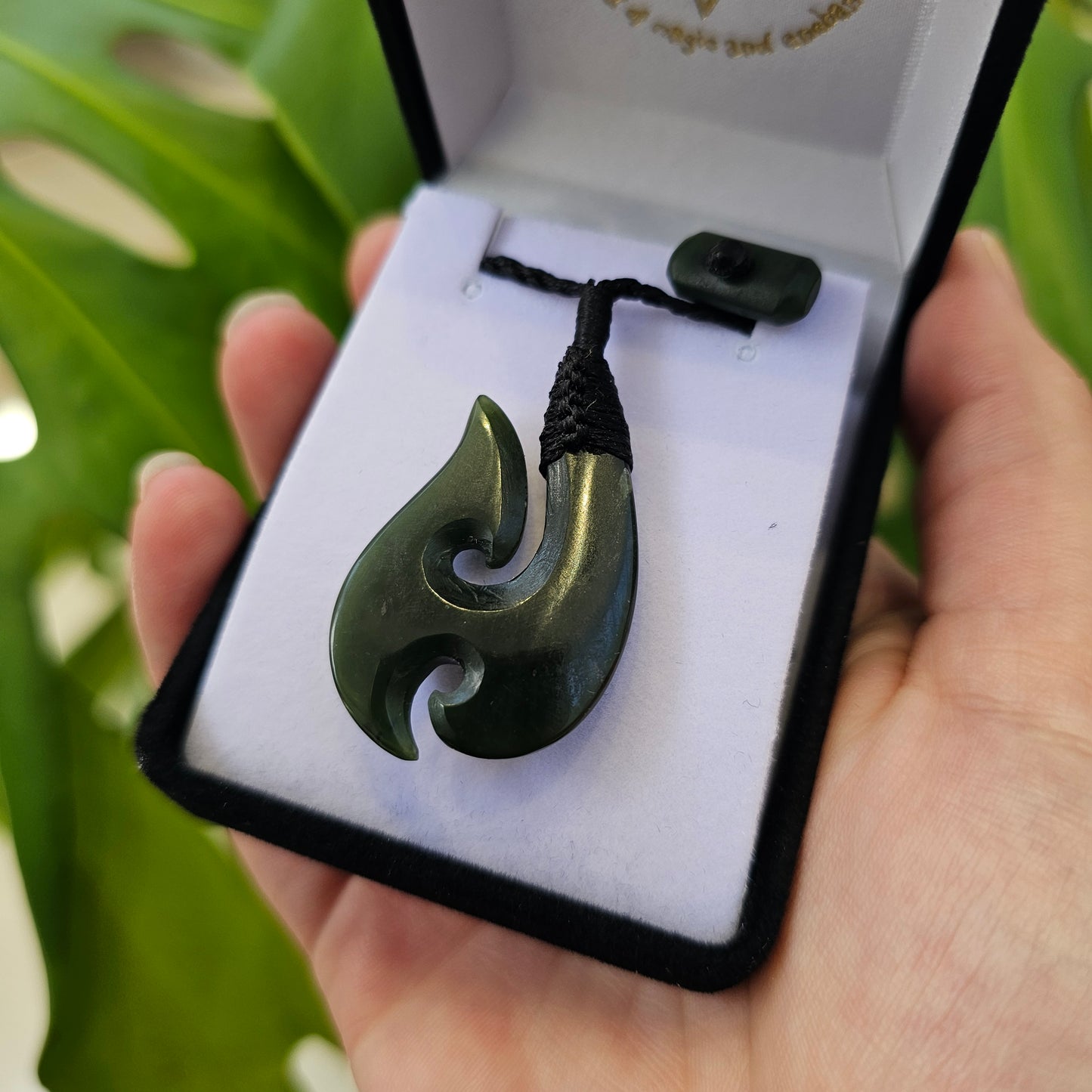 Greenstone Pendant - Hei Matau (Hook)