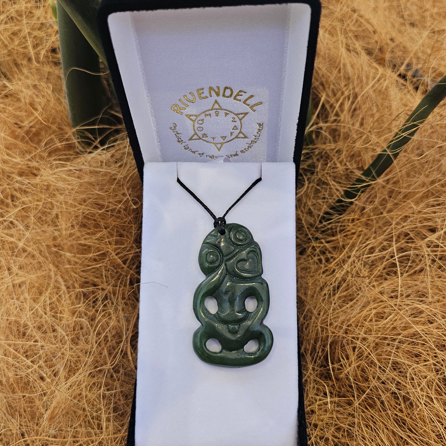 Greenstone Pendant - Hei Tiki