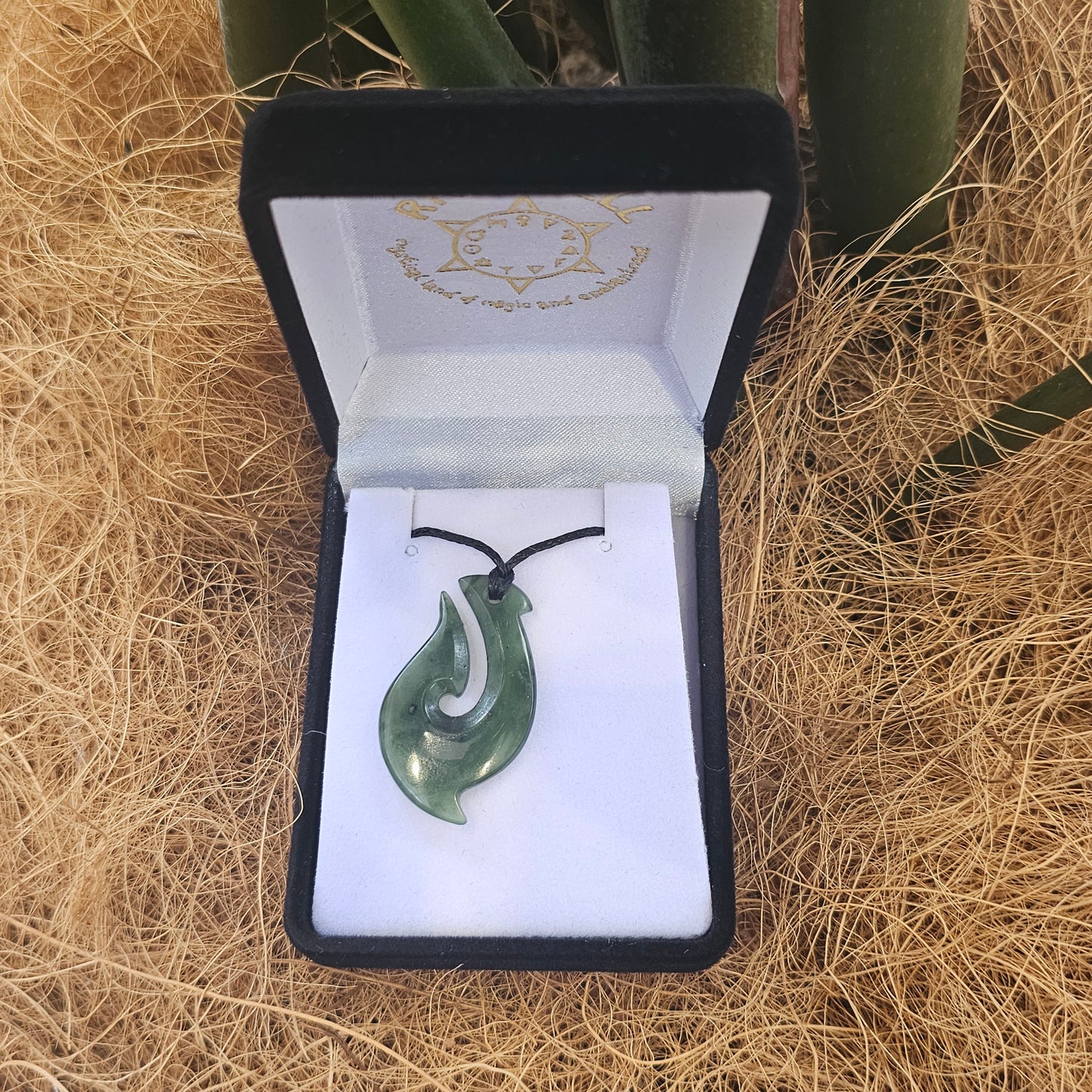 Greenstone Pendant - Hei Matau (Hook)