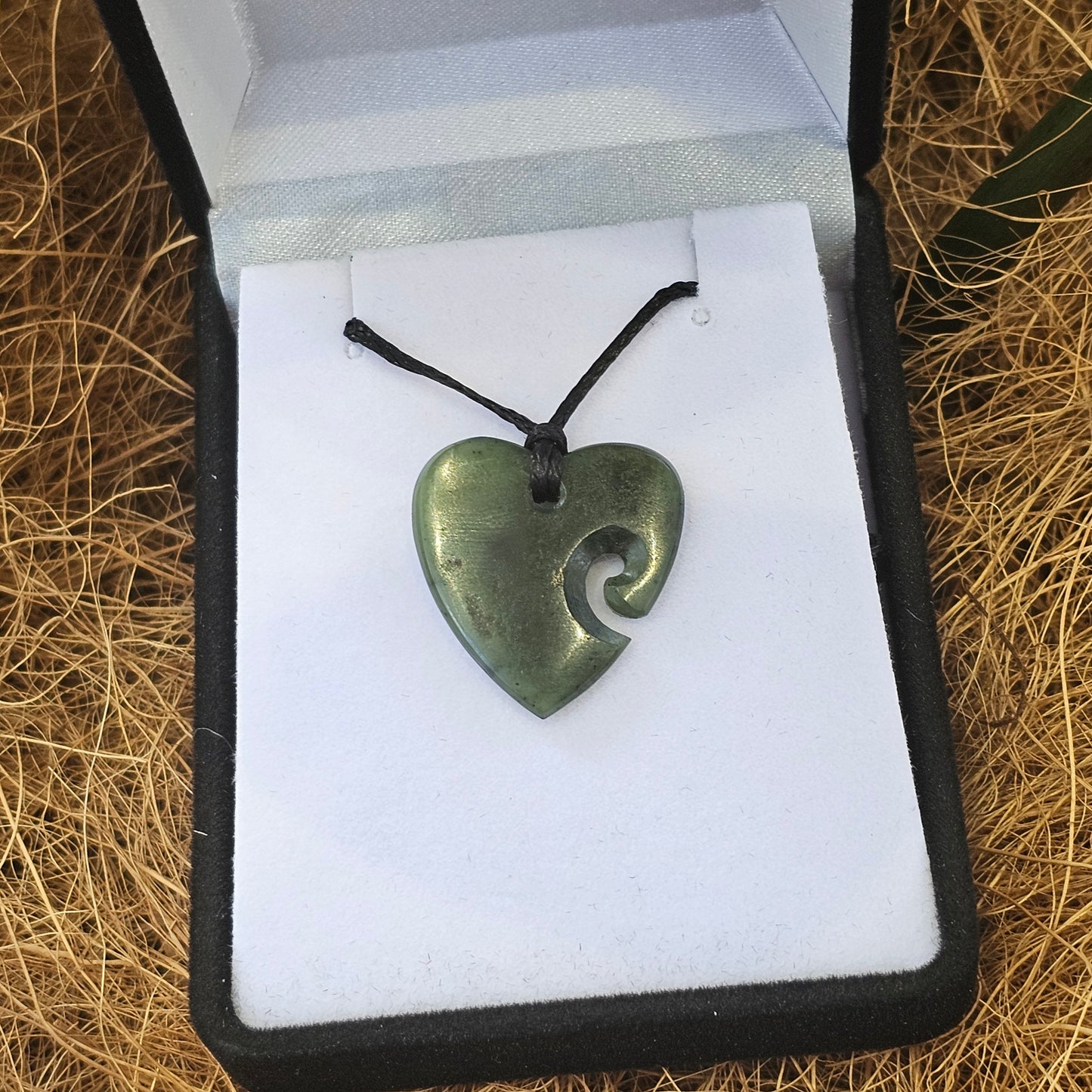 Greenstone Pendant - Manawa (Heart)