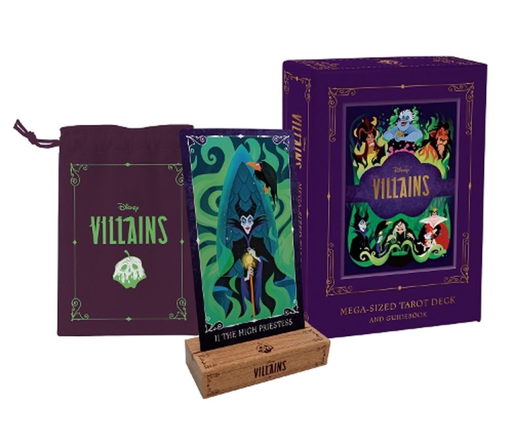 Mega-Sized Tarot: Disney Villains Tarot Deck and Guidebook - Rivendell Shop