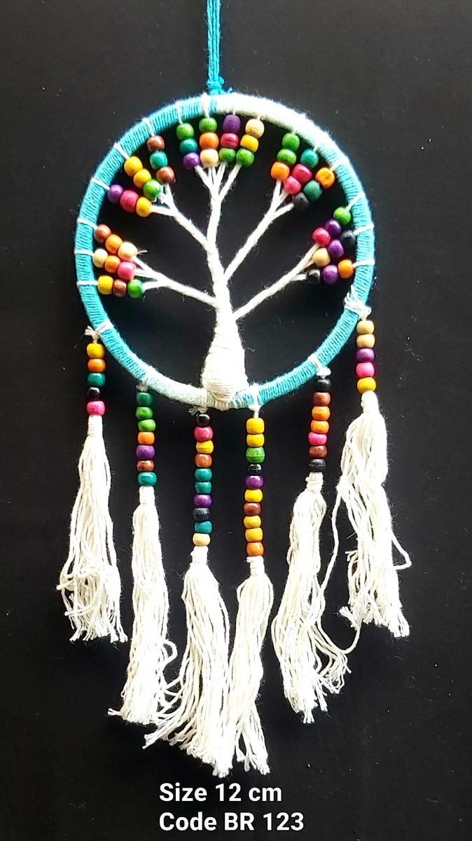 Dreamcatcher Beaded Tree of Life 12cm - Rivendell Shop