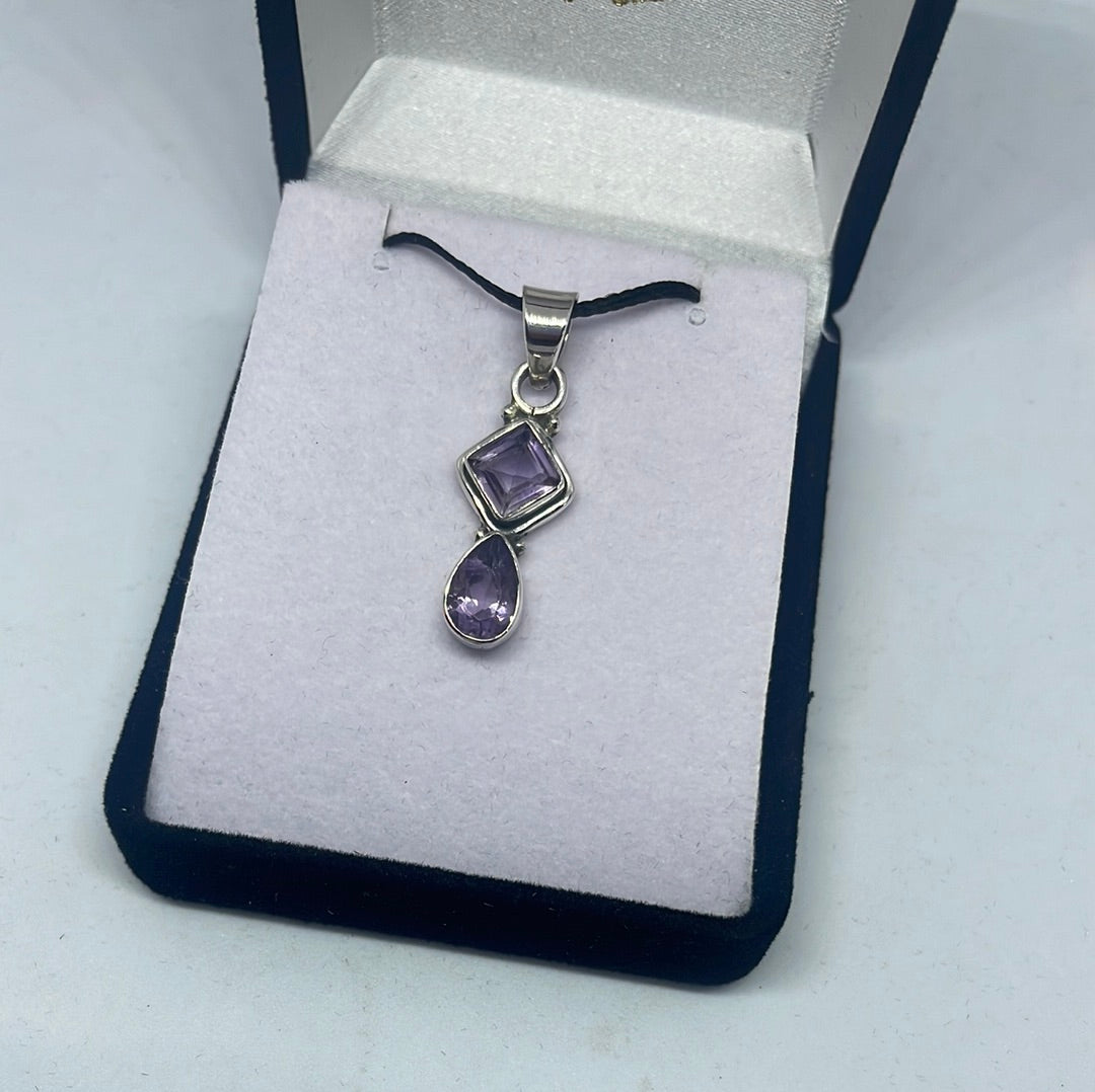 Amethyst Pendant - Rivendell Shop