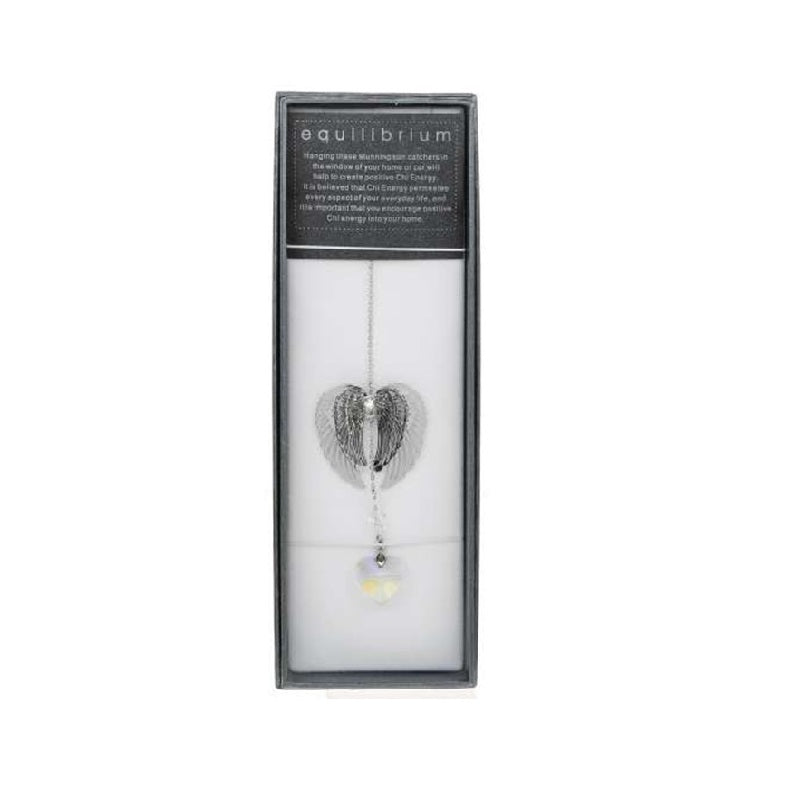 Equilibrium Clear Crystal Angel Wings Suncatcher - Rivendell Shop