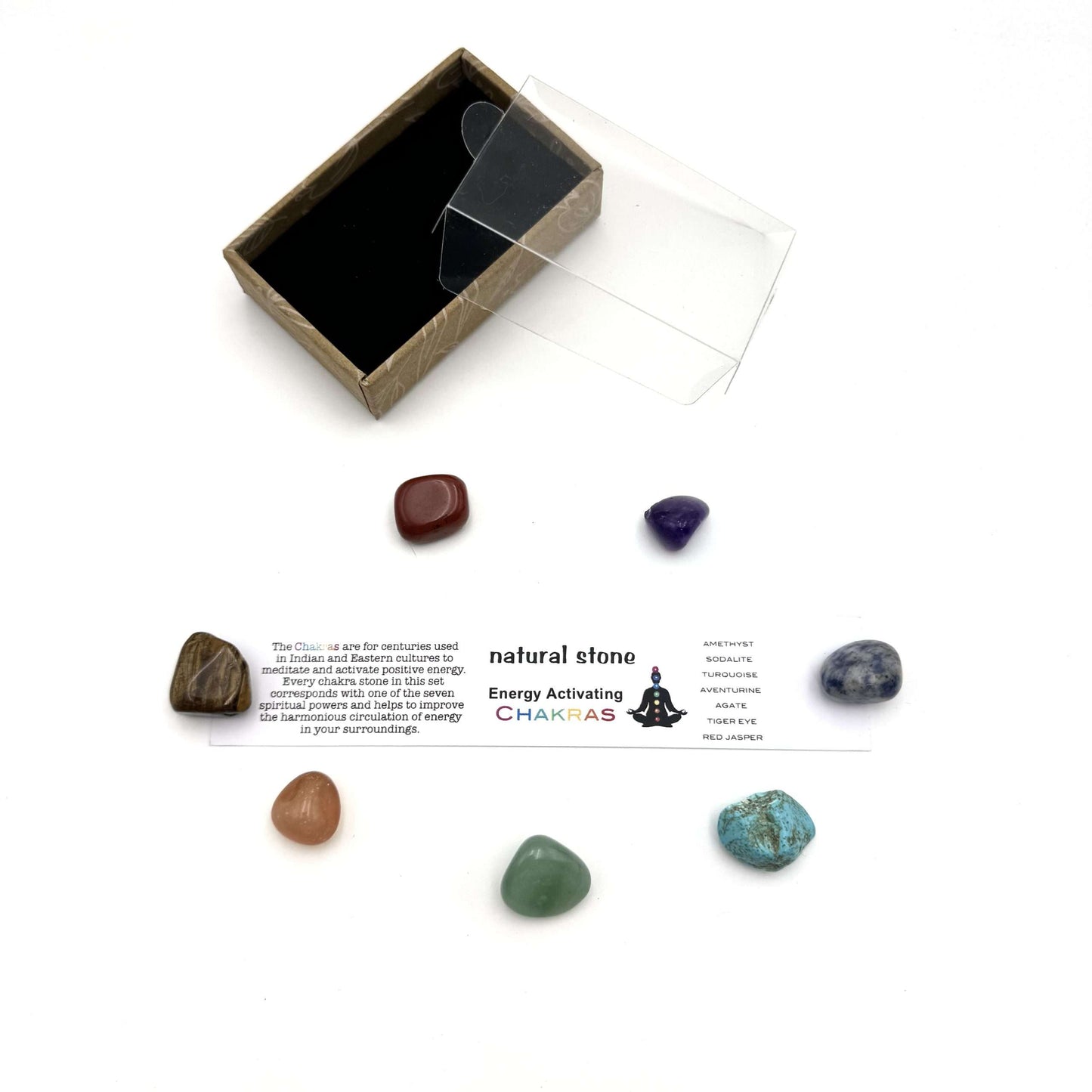 Energy Activating Chakra Stone Set