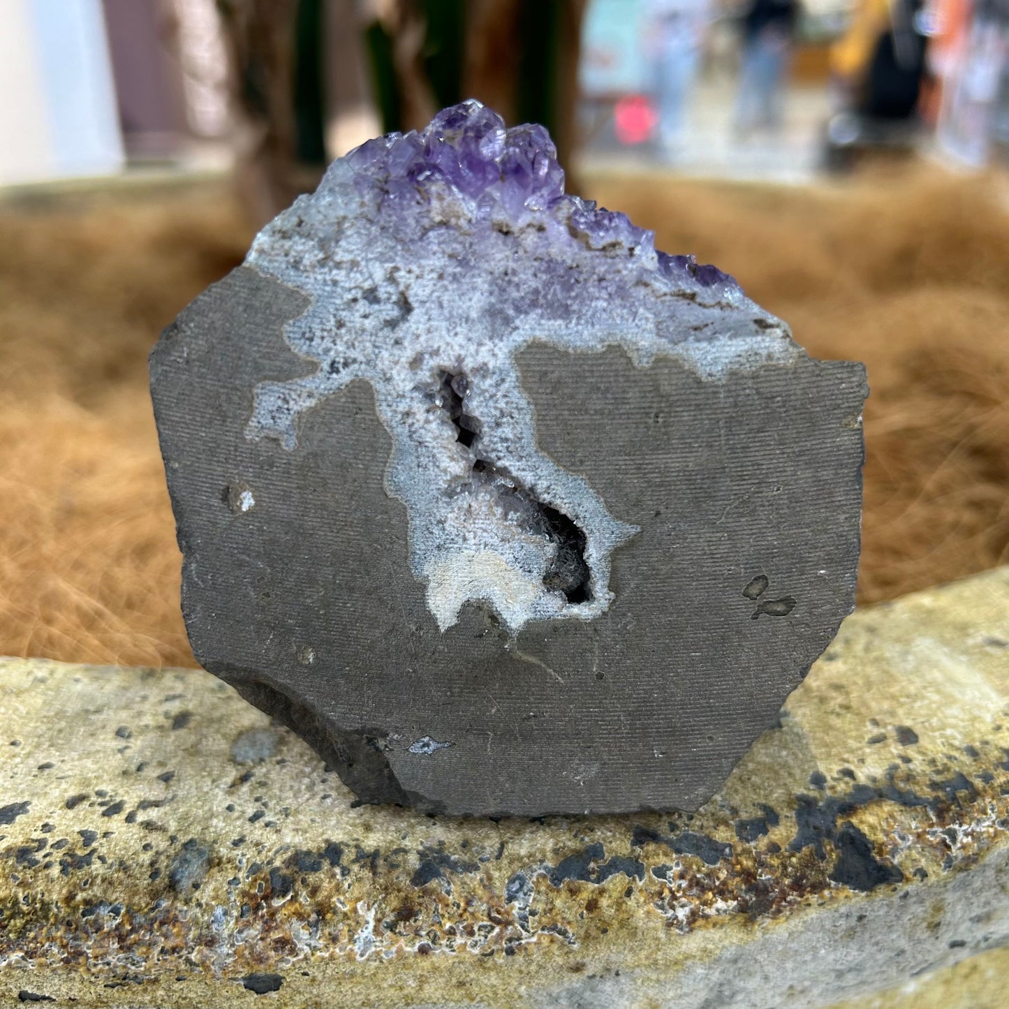 Amethyst Crystal Standing