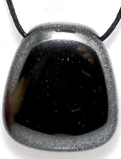 Hematite zodiac pendant - Rivendell Shop