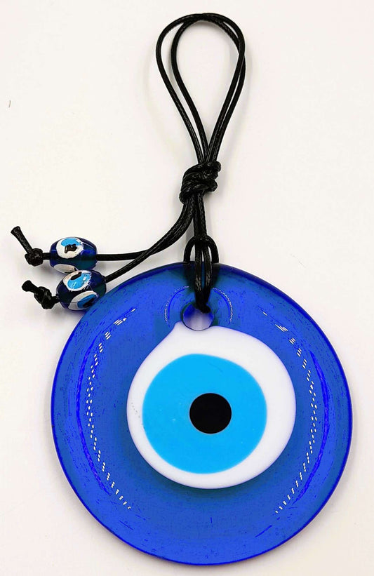 Turkish Glass Evil Eye Wall Hanging - Rivendell Shop