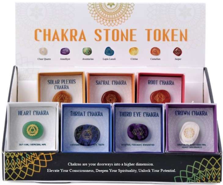 Chakra Stones Token - Sacral Chakra