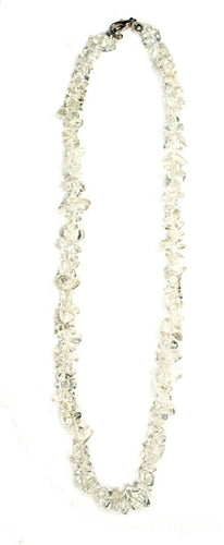 Clear Quartz 18" Chip Necklace - Rivendell Shop