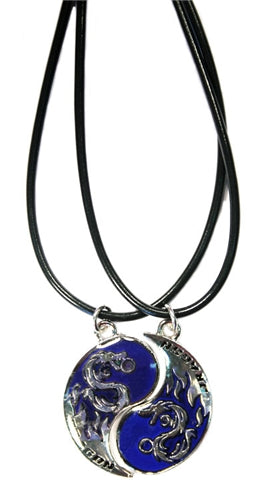 Dragon Yin Yang Mood Best Friends Chokers - Rivendell Shop