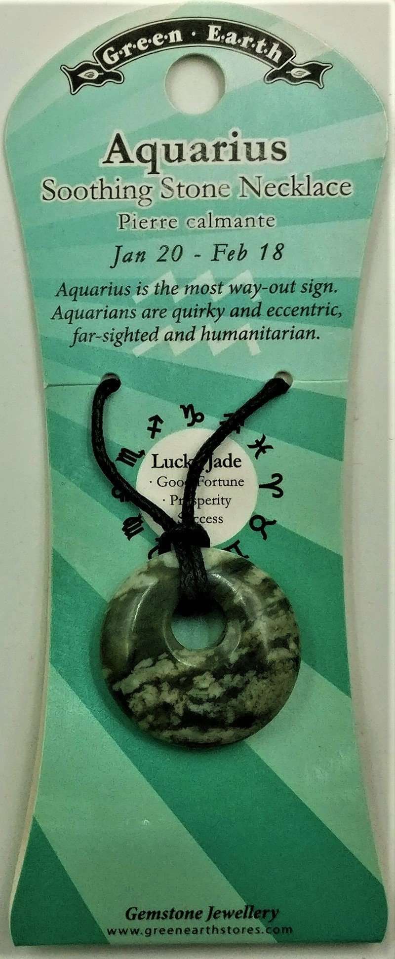 Jade zodiac pendant - Rivendell Shop