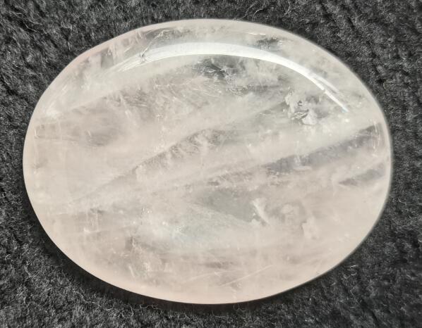 Rose Quartz Worry Stone - Oval - Rivendell Shop