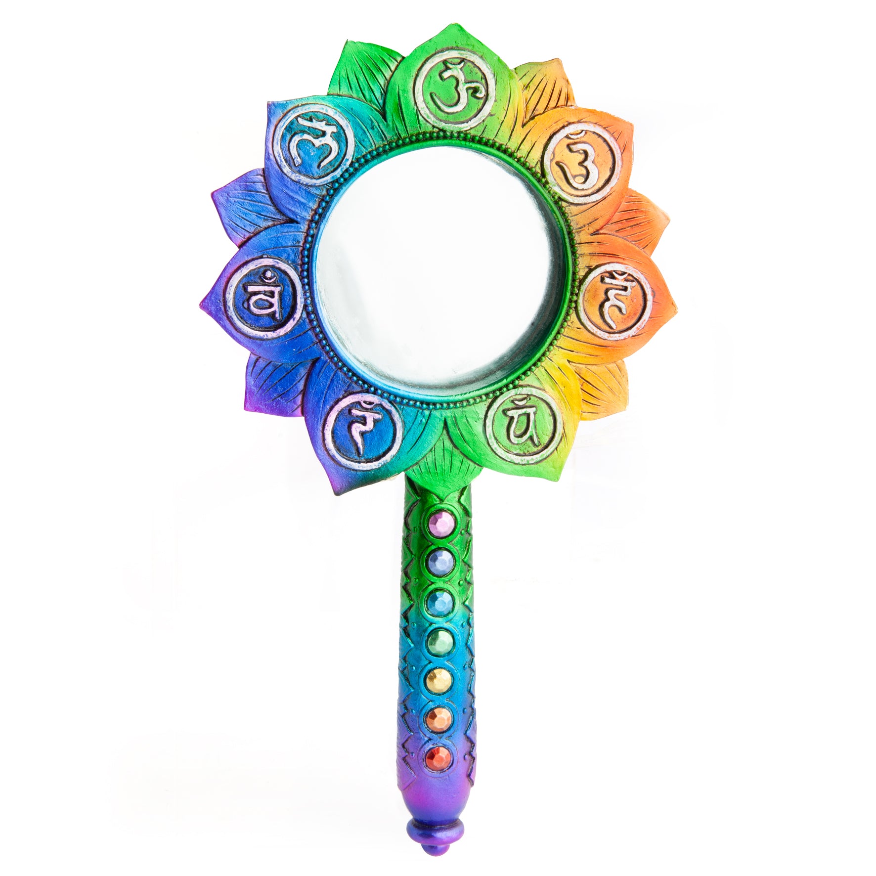 Chakra Hand Mirror - Rivendell Shop