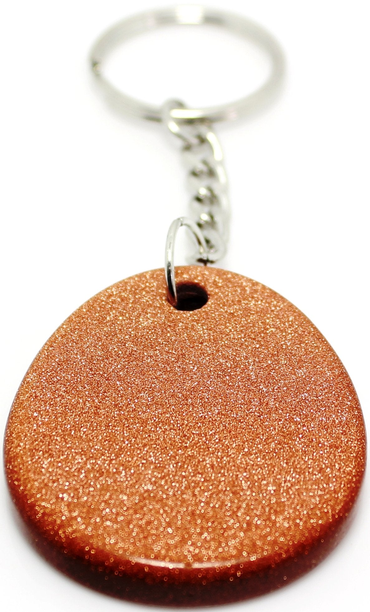 Goldstone keychain - Rivendell Shop