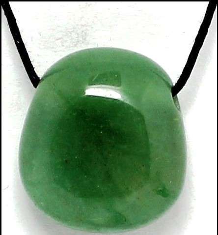 Green aventurine zodiac pendant - Rivendell Shop