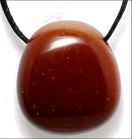 Goldstone zodiac pendant - Rivendell Shop