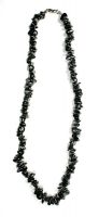 Hematite 18" Chip Necklace - Rivendell Shop