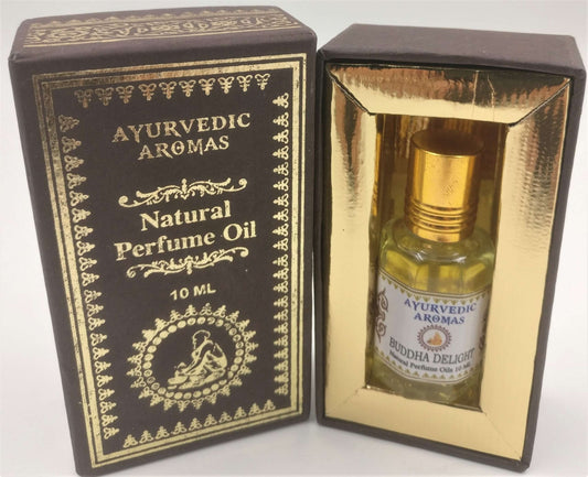 Ayurvedic Aromas Natural Perfume Oil 10ml - Buddha Delight