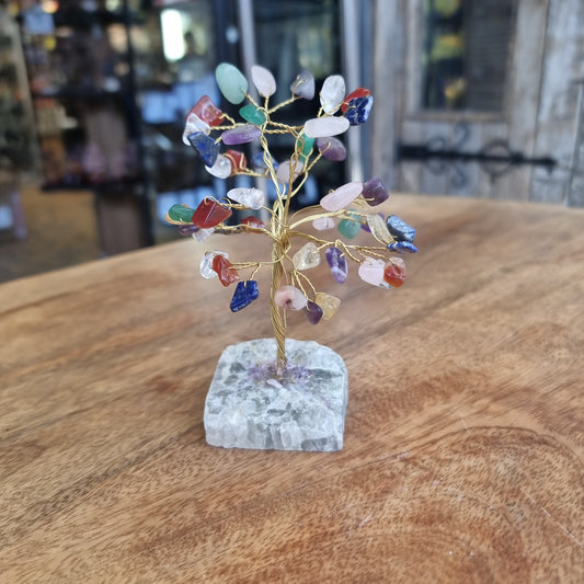 Multi chip tree on fluorite base - Rivendell Shop