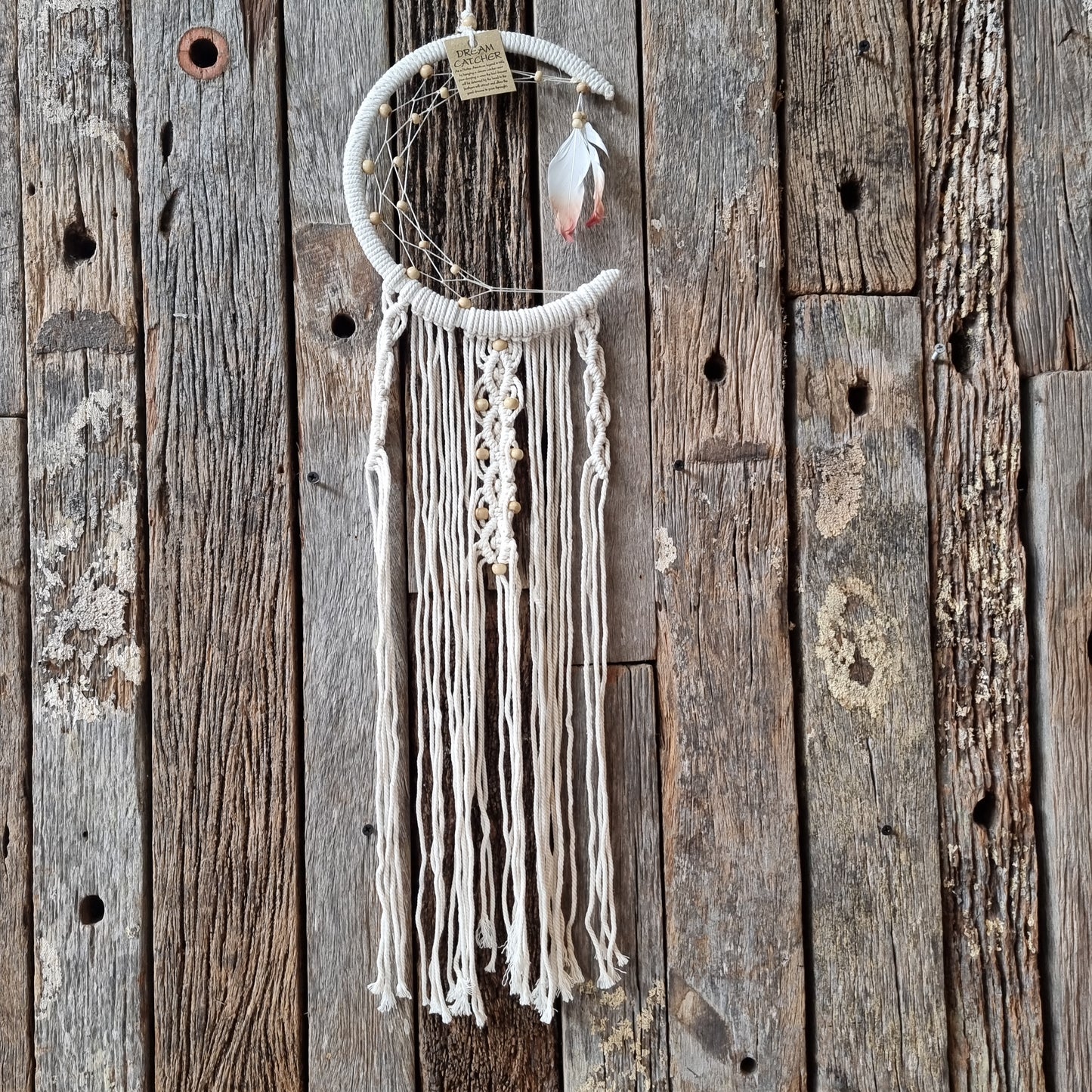 Cresent moon dream catcher - Rivendell Shop