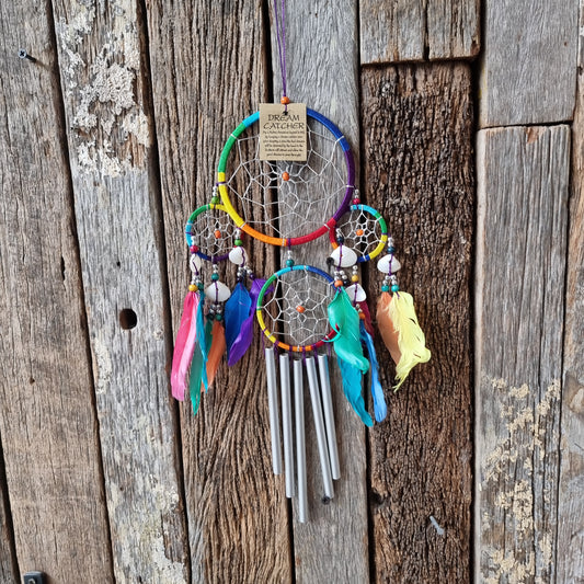 Chime dreamcatcher multi - Rivendell Shop