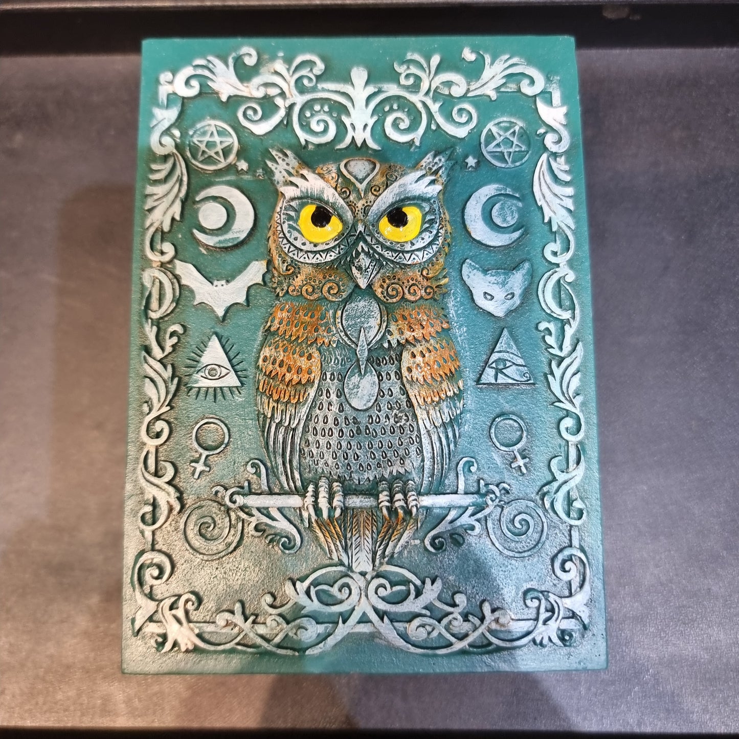 Owl trinket box - Rivendell Shop