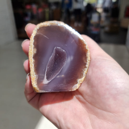 Natural brown agate - Rivendell Shop