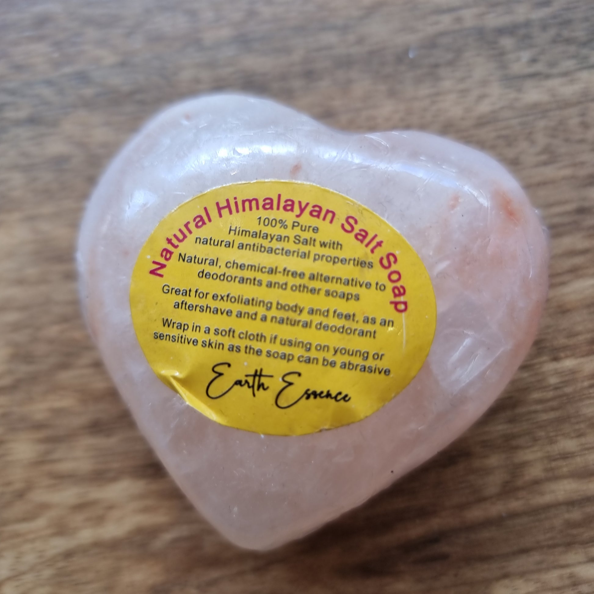 Himalayan salt soap - heart - Rivendell Shop