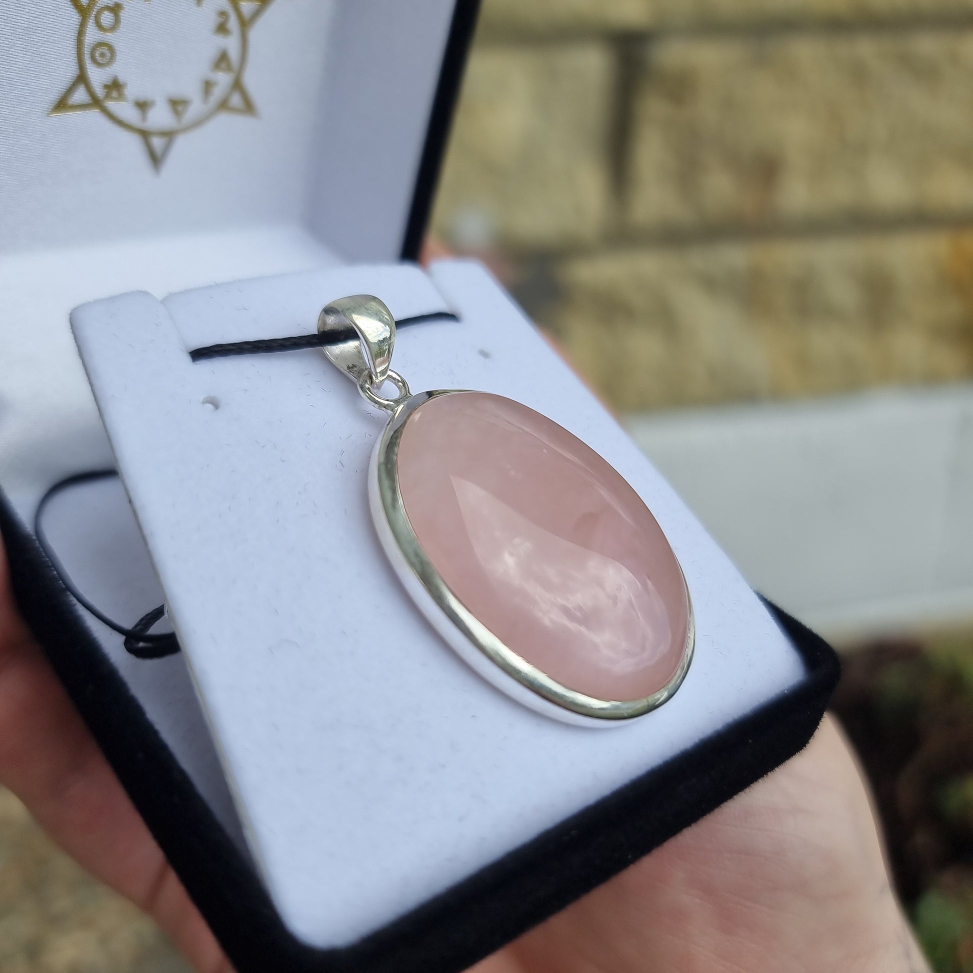 Rose quartz pendant collection - Rivendell Shop