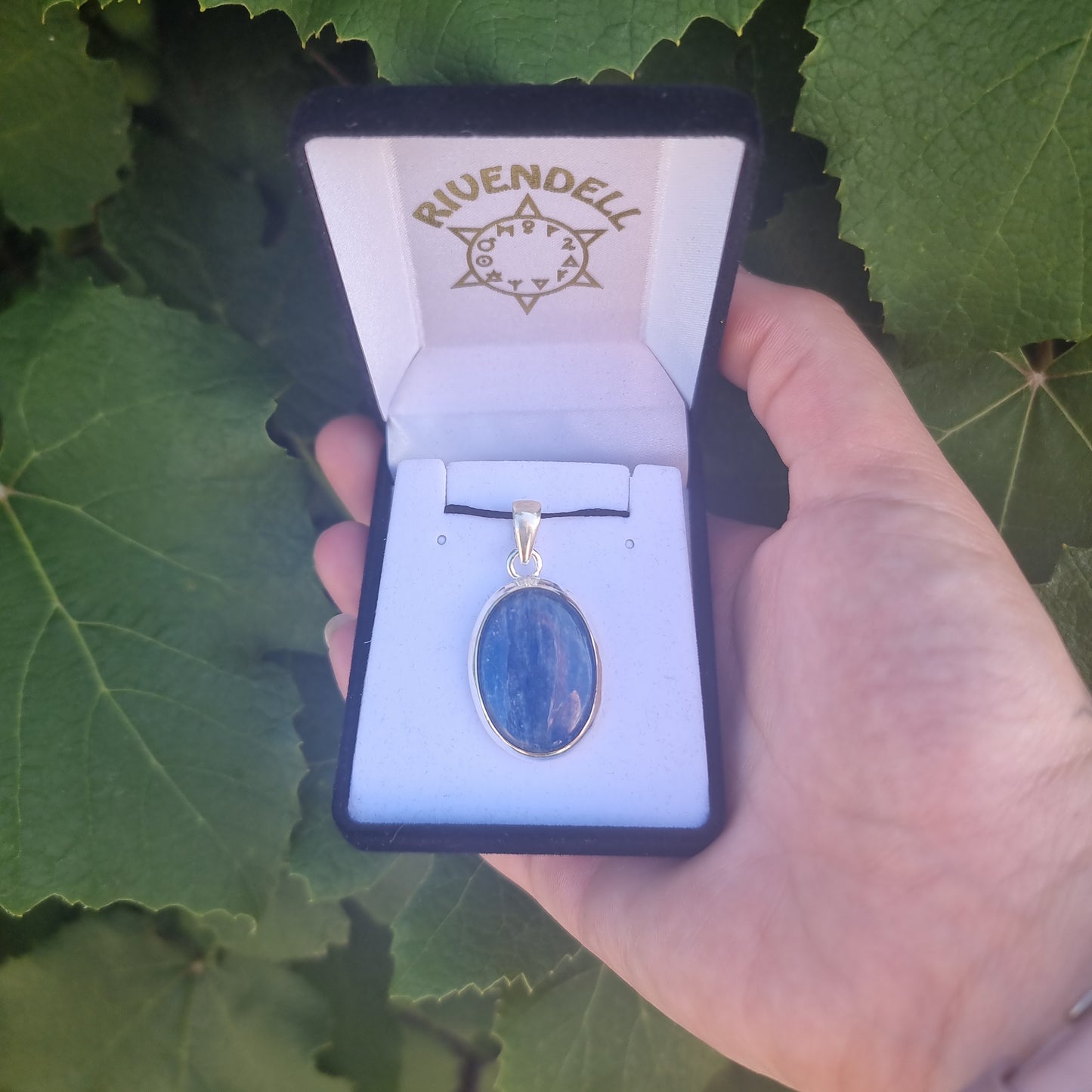 Blue Kyanite pendants - Rivendell Shop