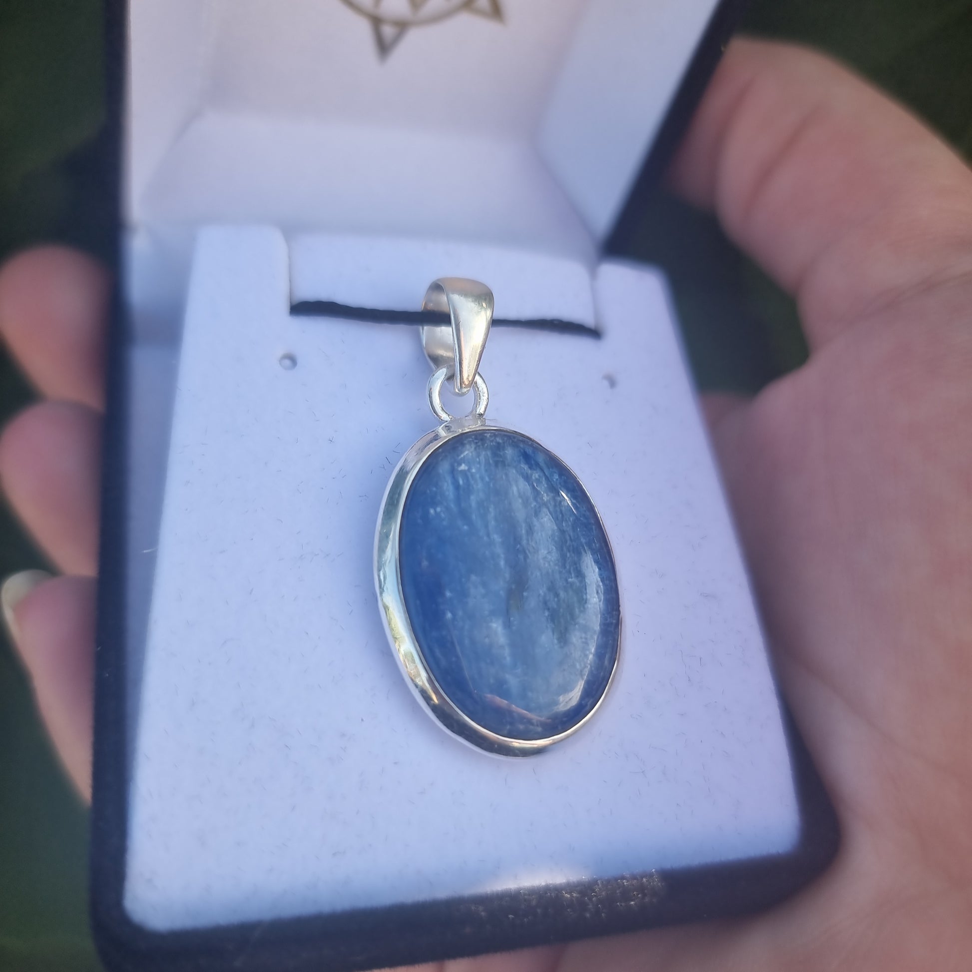 Blue Kyanite pendants - Rivendell Shop