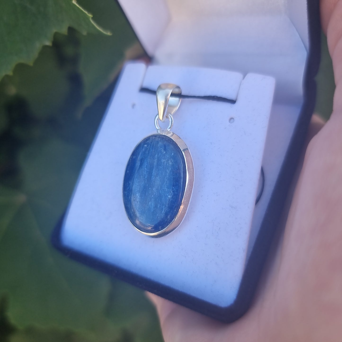 Blue Kyanite pendants - Rivendell Shop