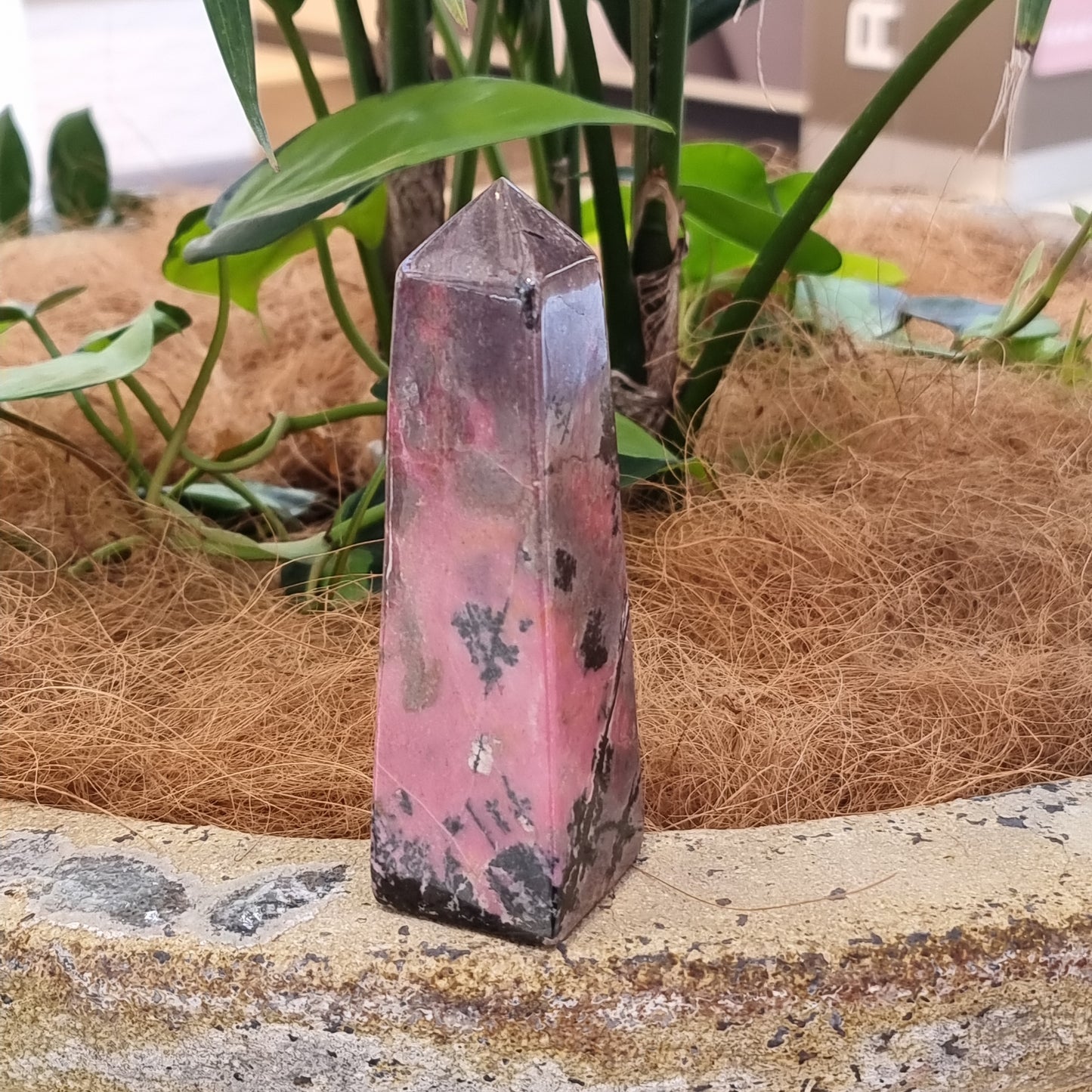 Rhodonite tower - Rivendell Shop