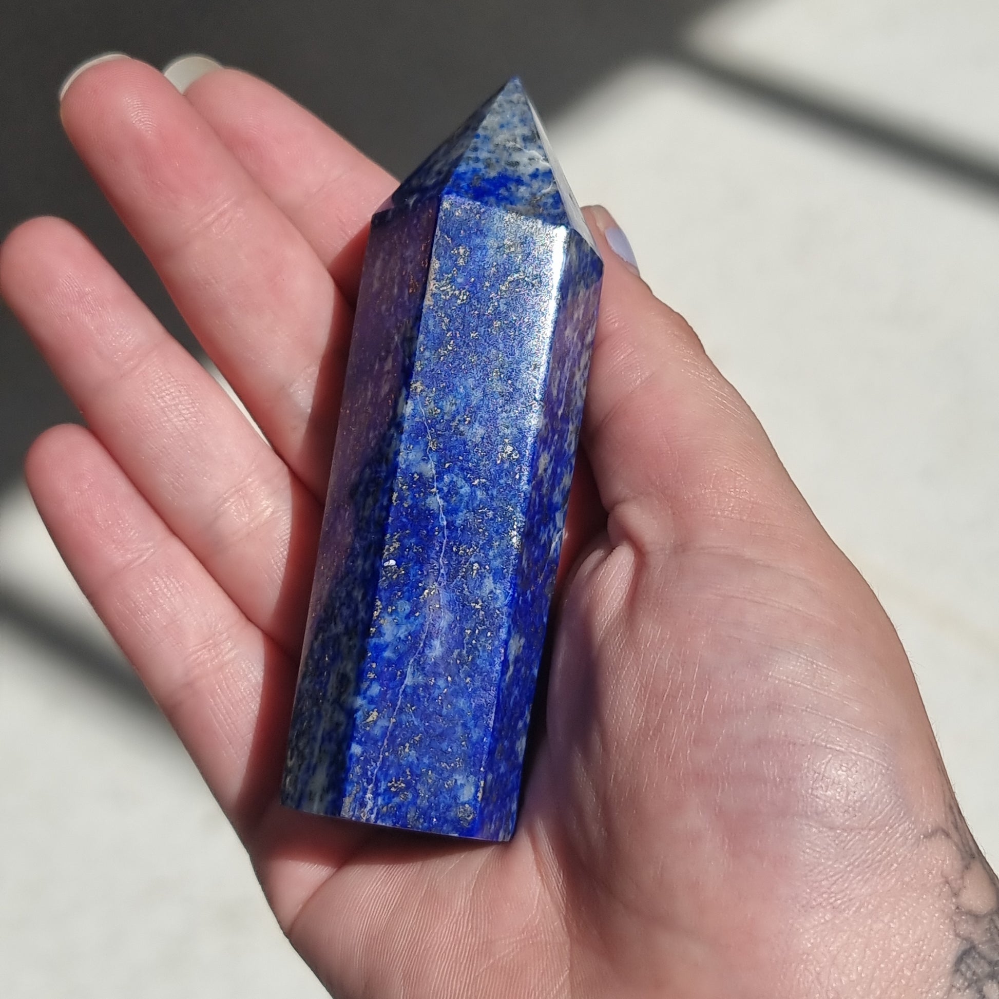 Lapis lazuli point - Rivendell Shop