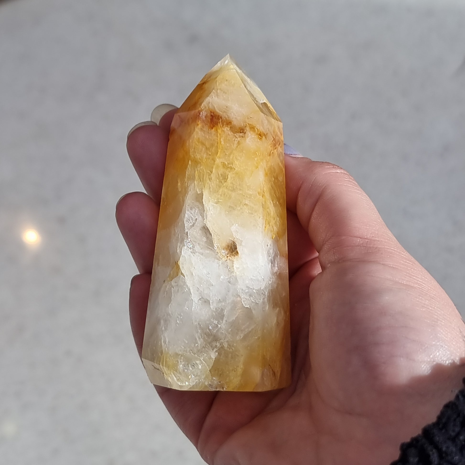 Hematoid Quartz point - Rivendell Shop