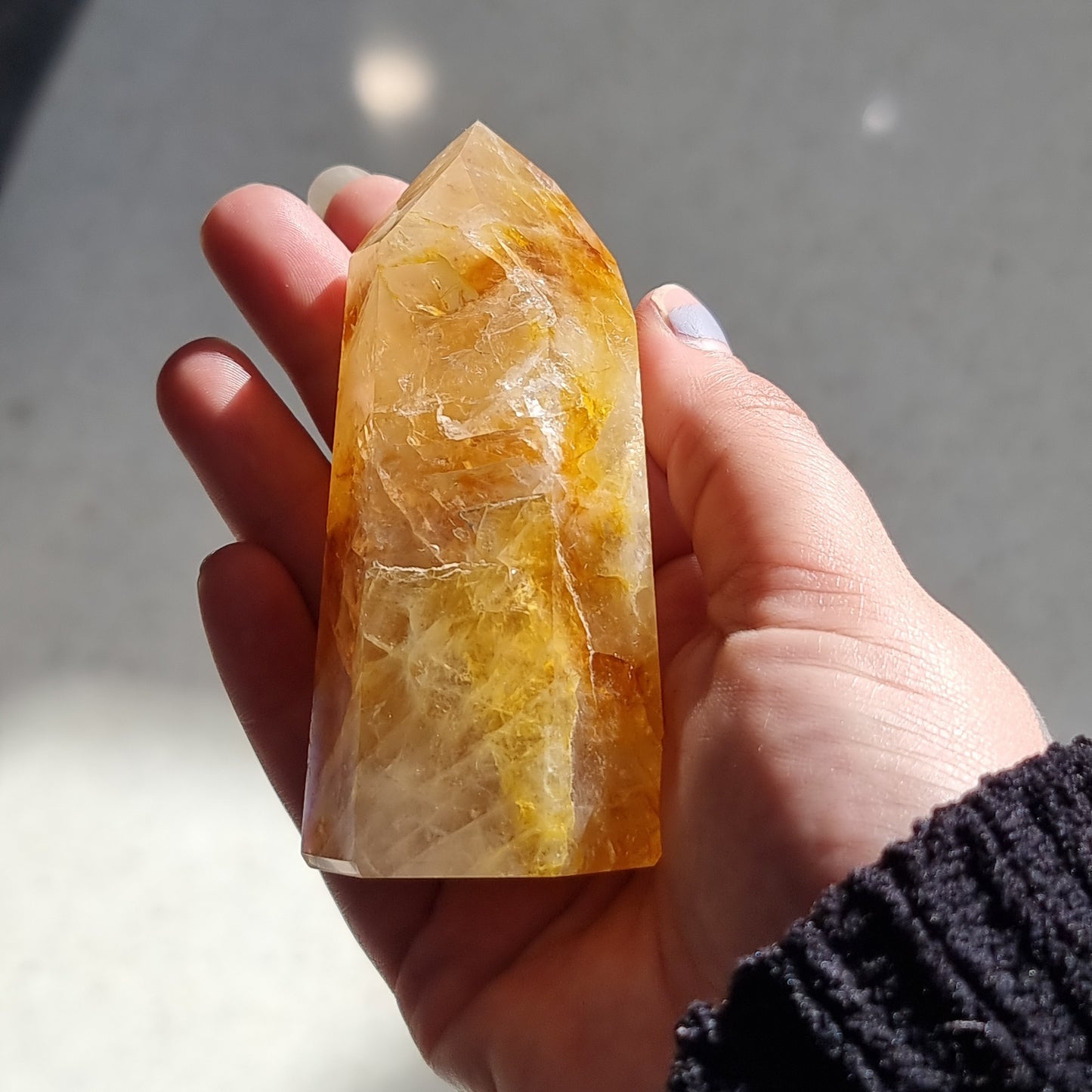 Hematoid Quartz point - Rivendell Shop