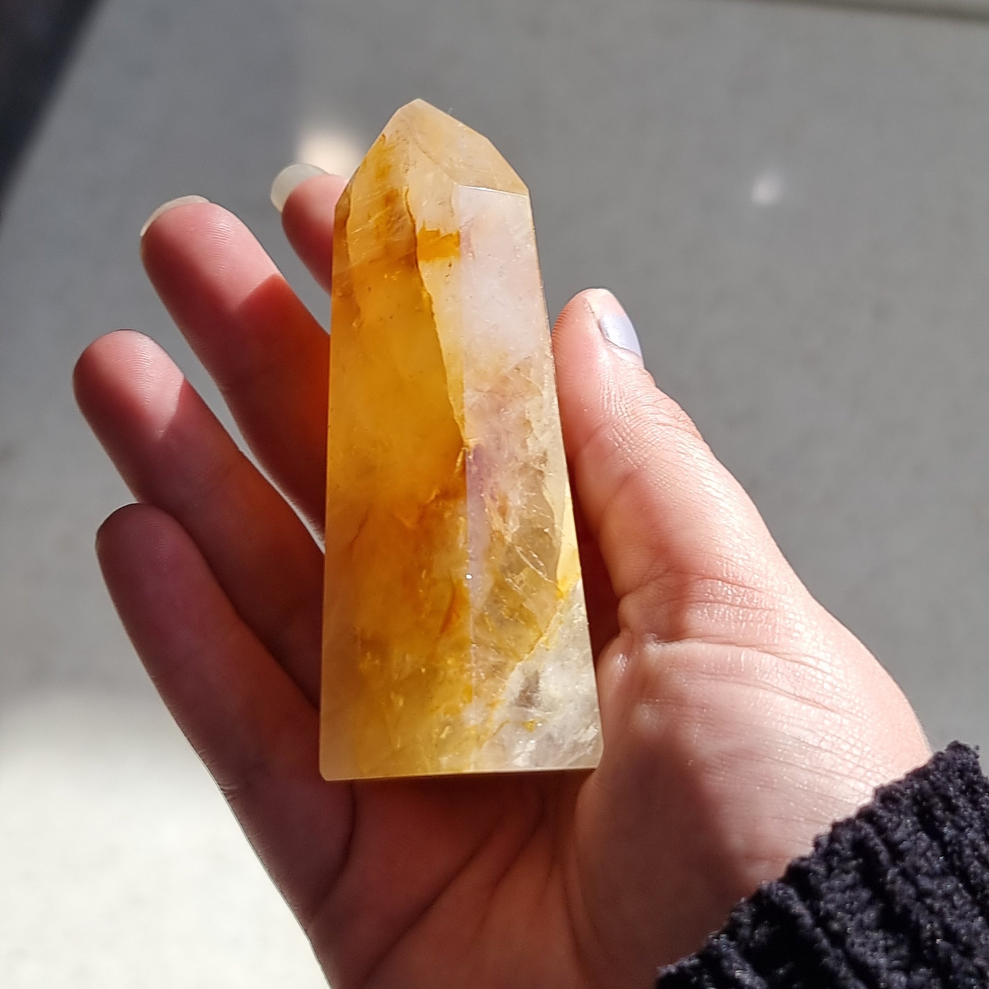 Hematoid Quartz point - Rivendell Shop