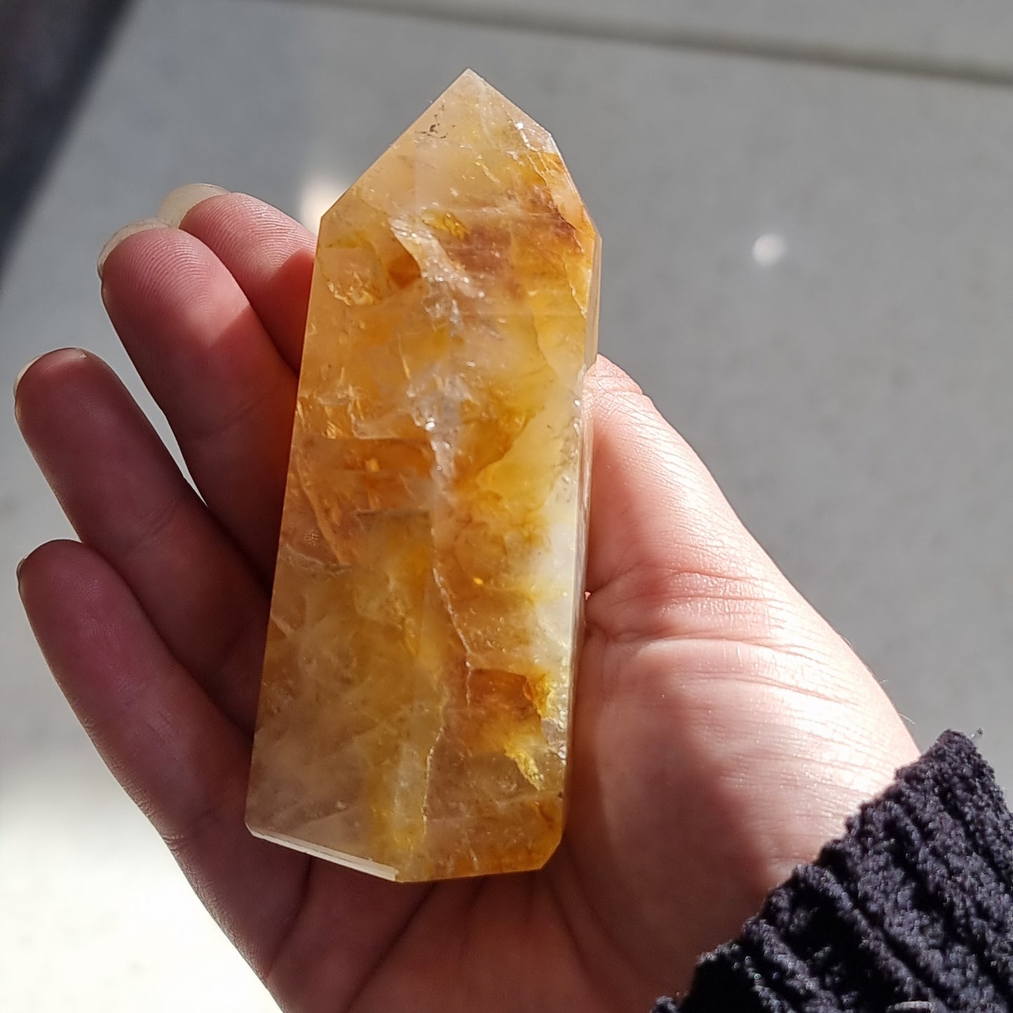 Hematoid Quartz point - Rivendell Shop