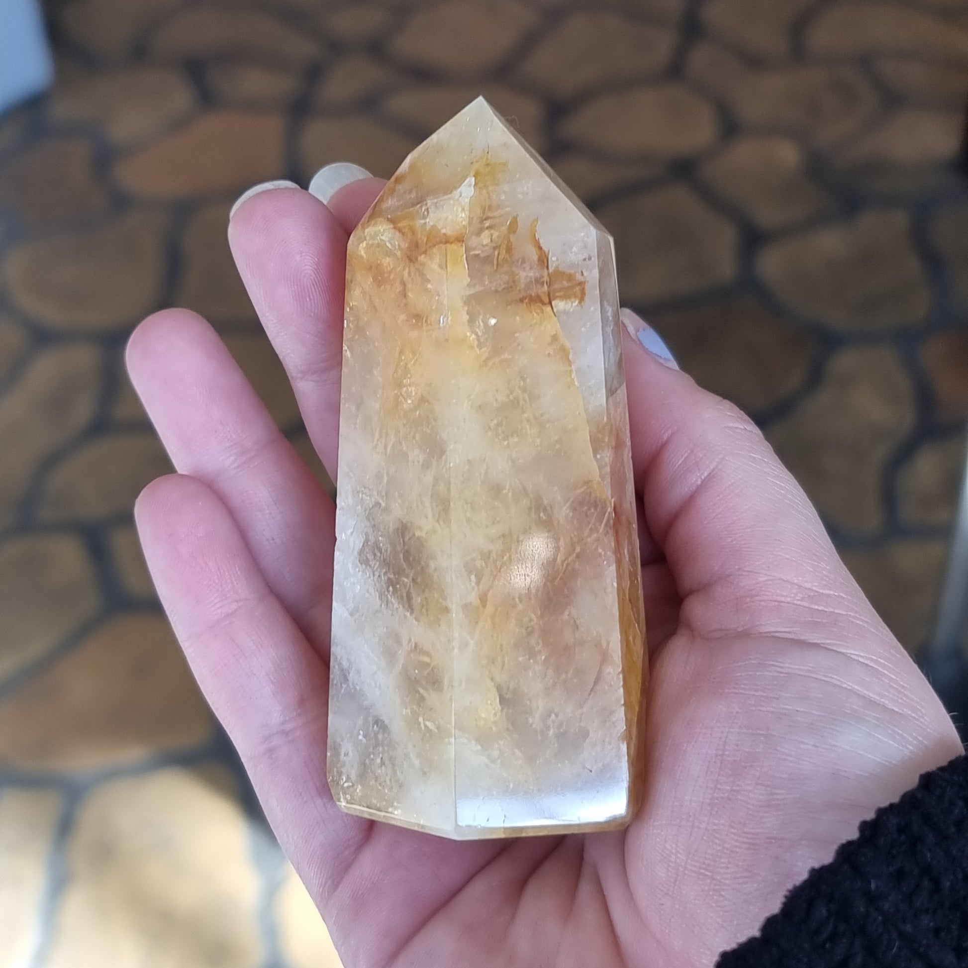 Hematoid Quartz point - Rivendell Shop