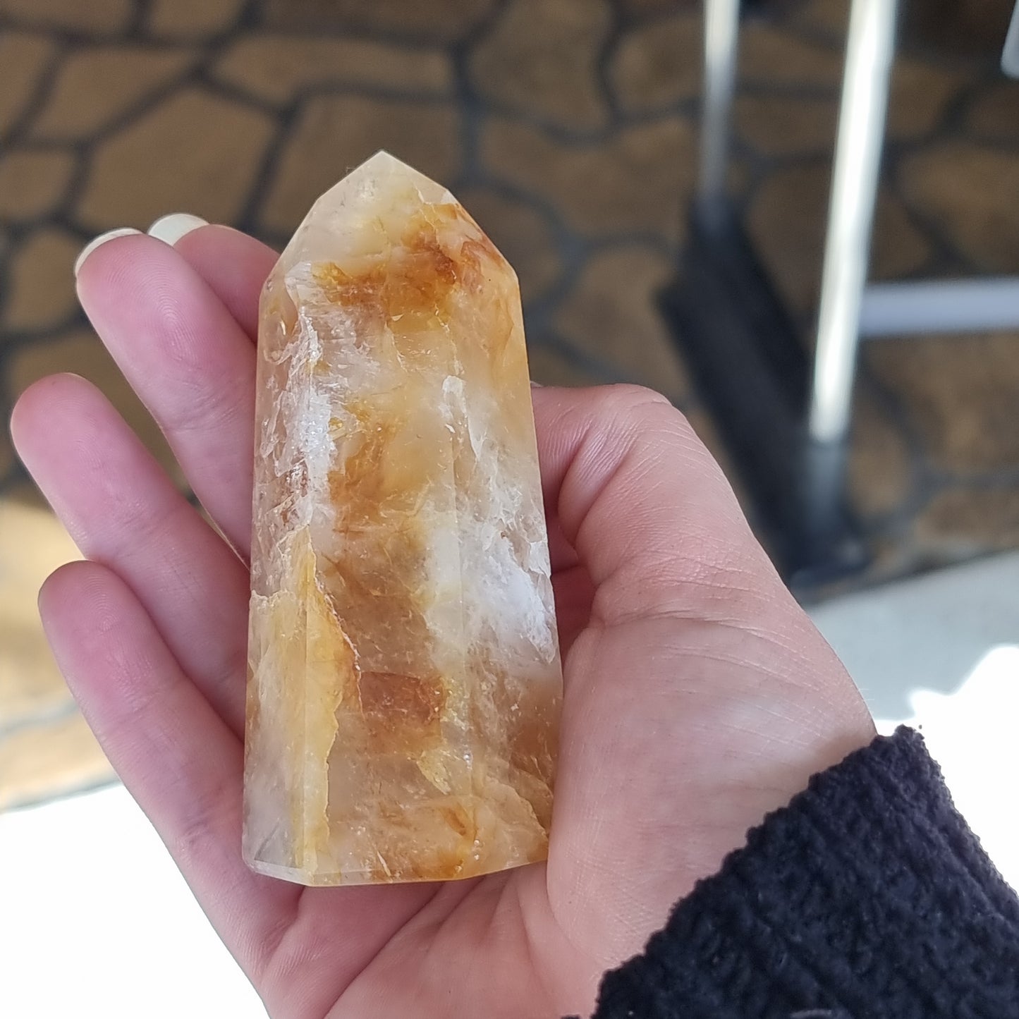 Hematoid Quartz point - Rivendell Shop