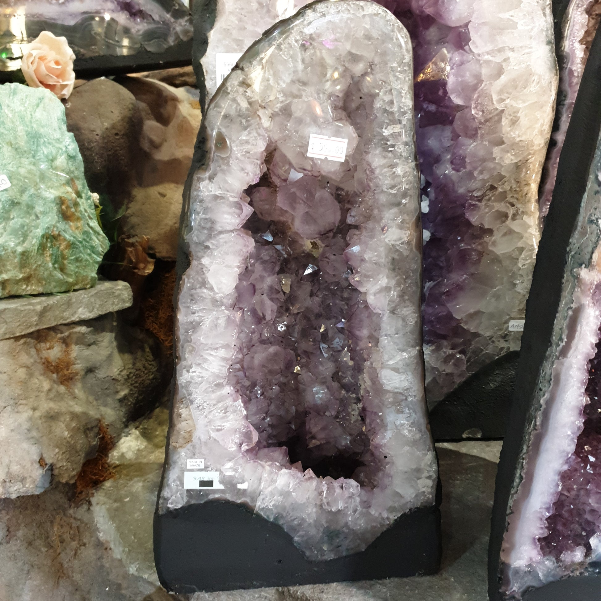 Natural Amethyst Cave - Rivendell Shop