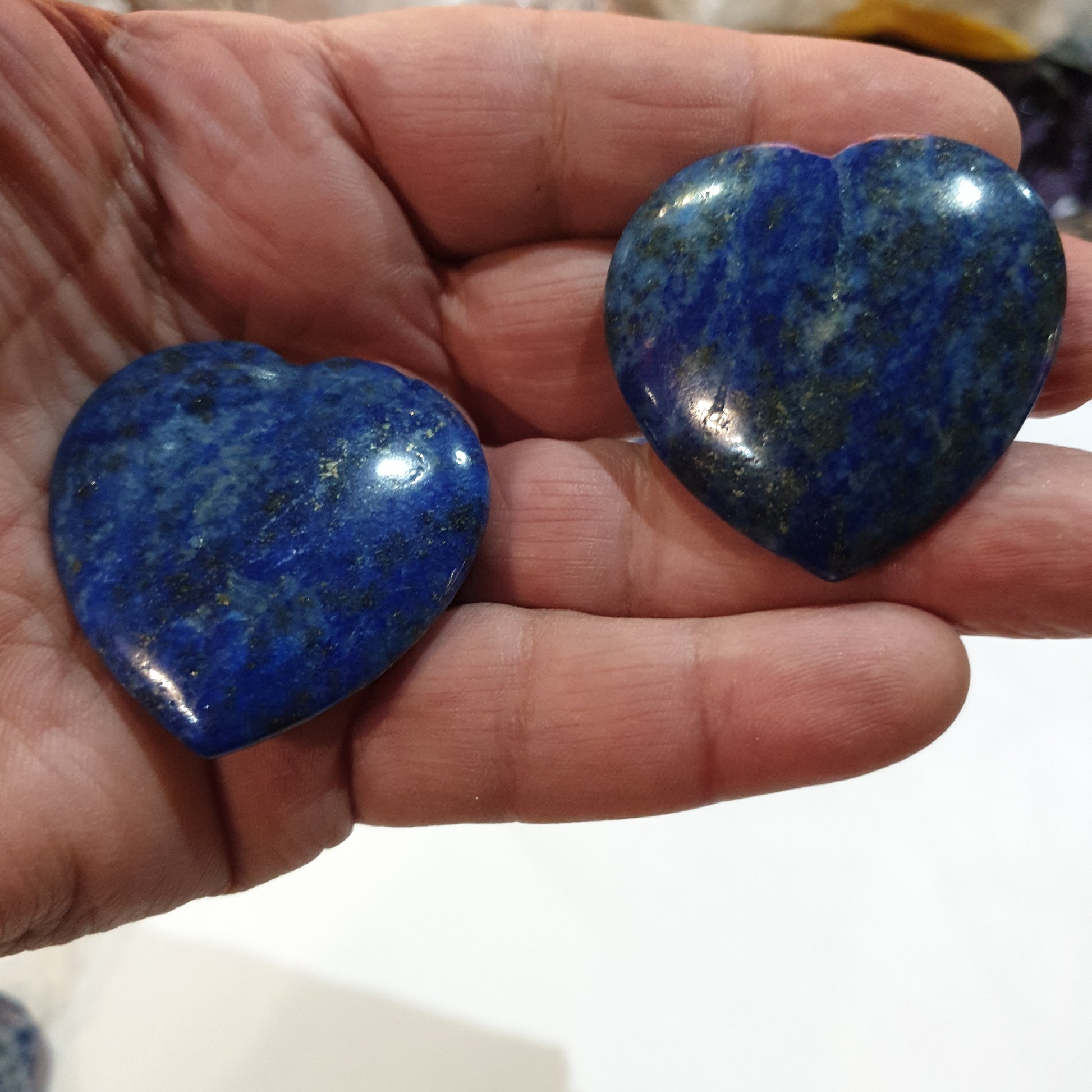 Lapis Lazuli Heart - Rivendell Shop