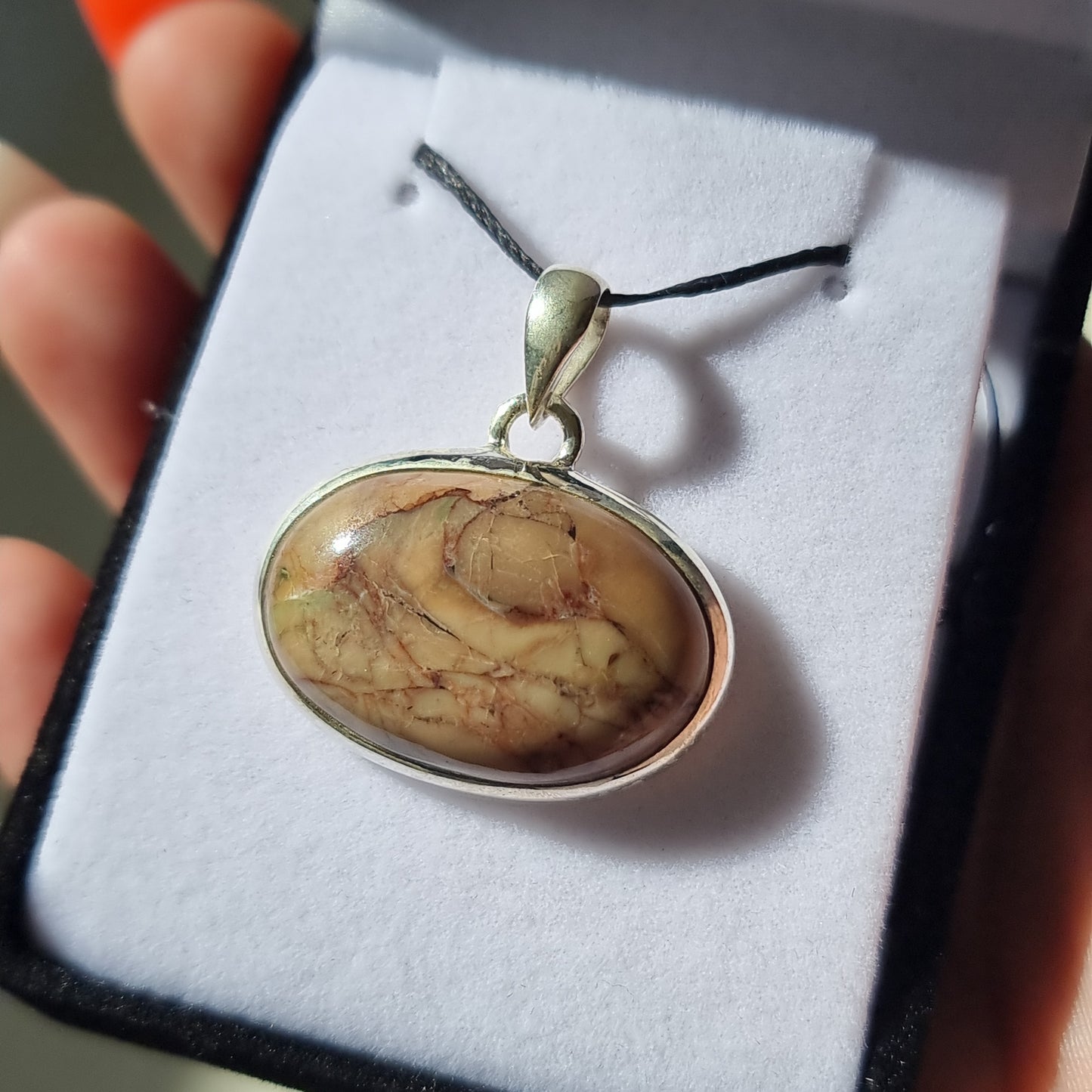 Jasper pendant - Rivendell Shop