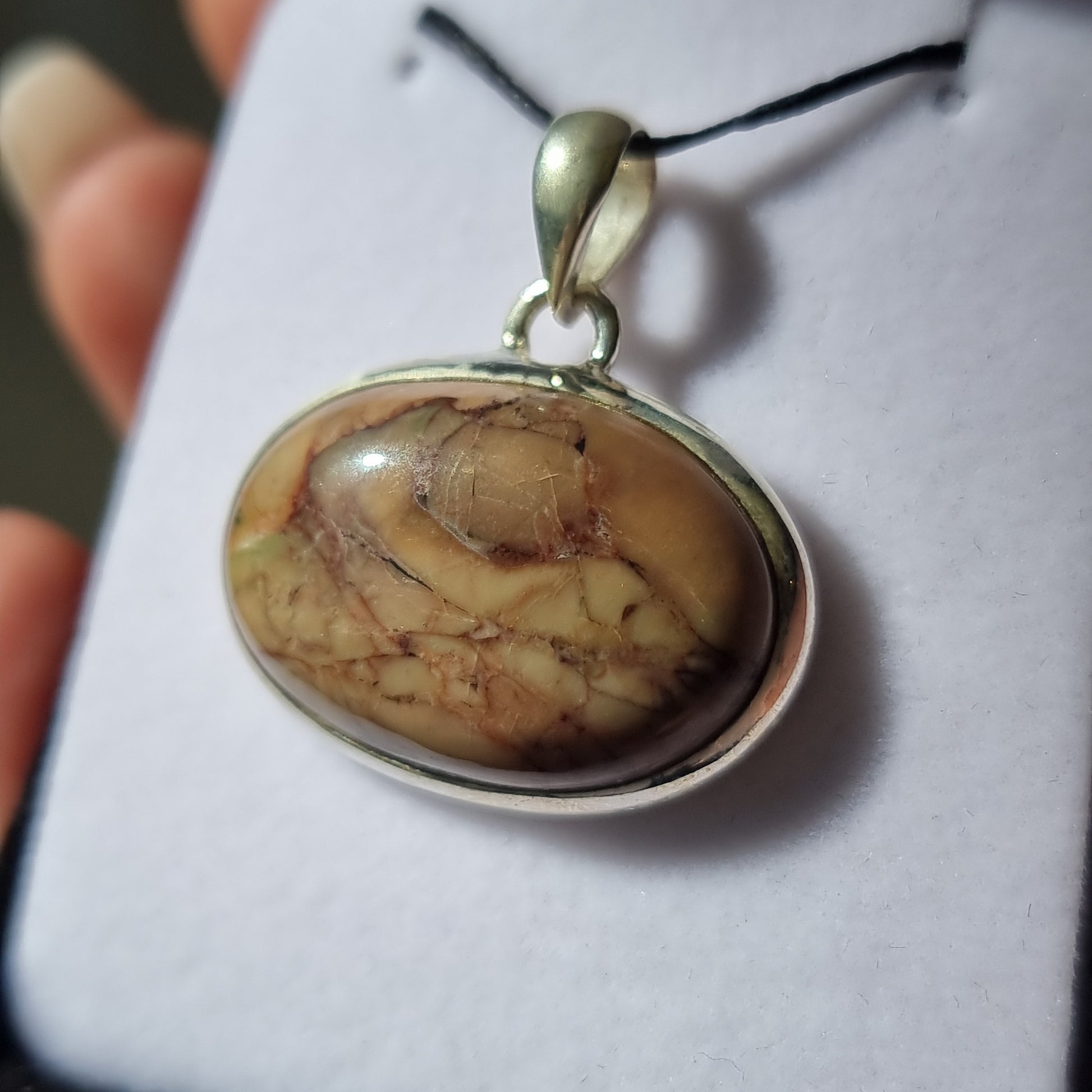 Jasper pendant - Rivendell Shop