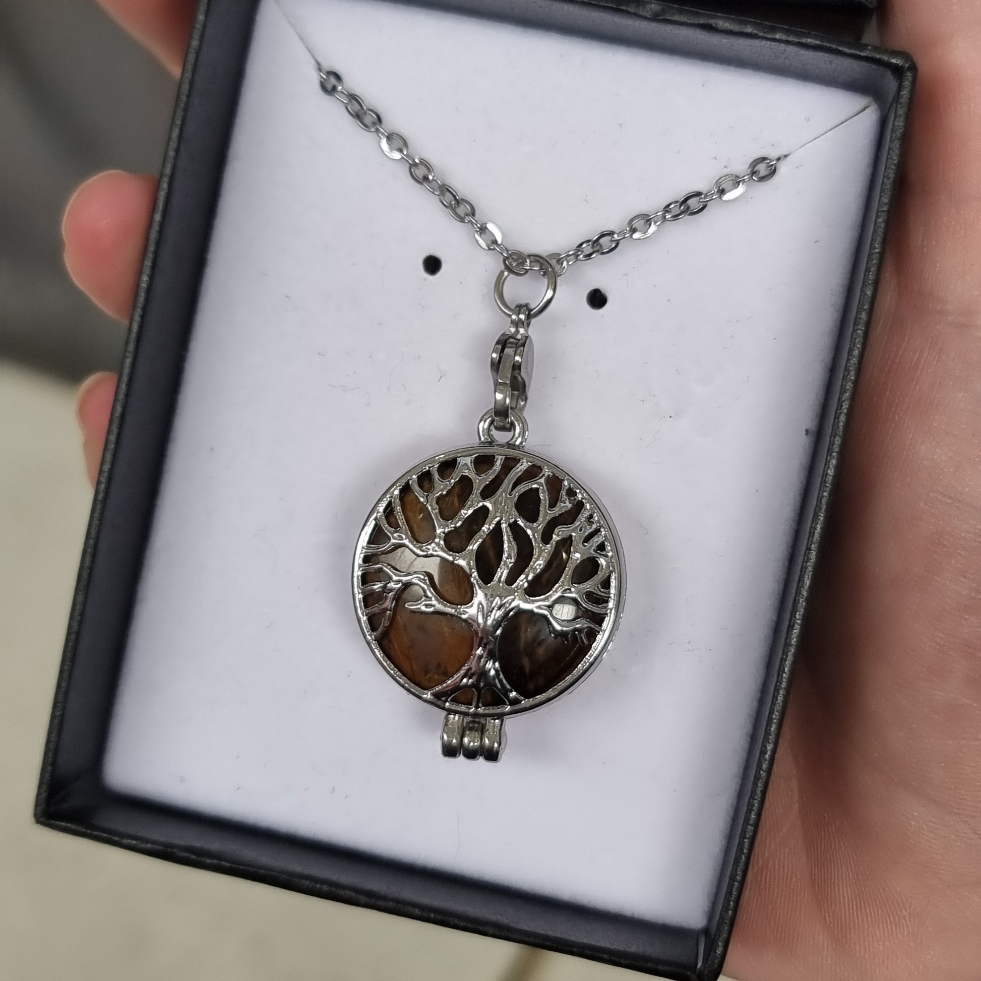 October birthstone pendant - Rivendell Shop