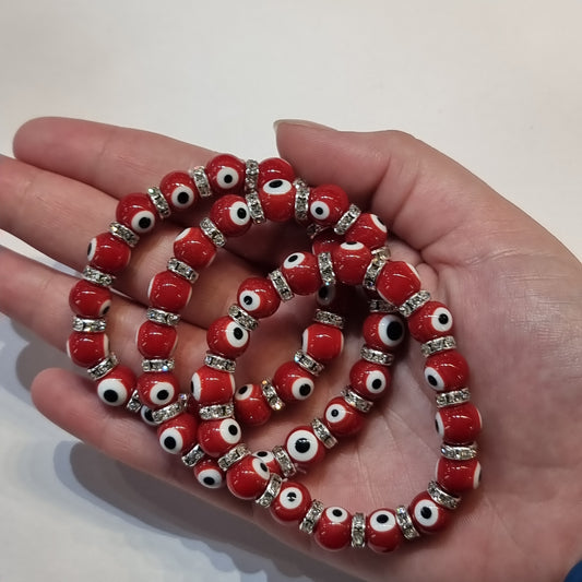 Red evil eye bracelet - Rivendell Shop